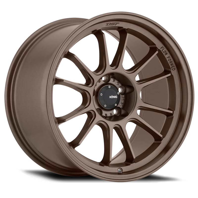 (set of 4) Konig Hypergram Race Bronze | 18x8.5" +38mm | 5x100mm Wheel