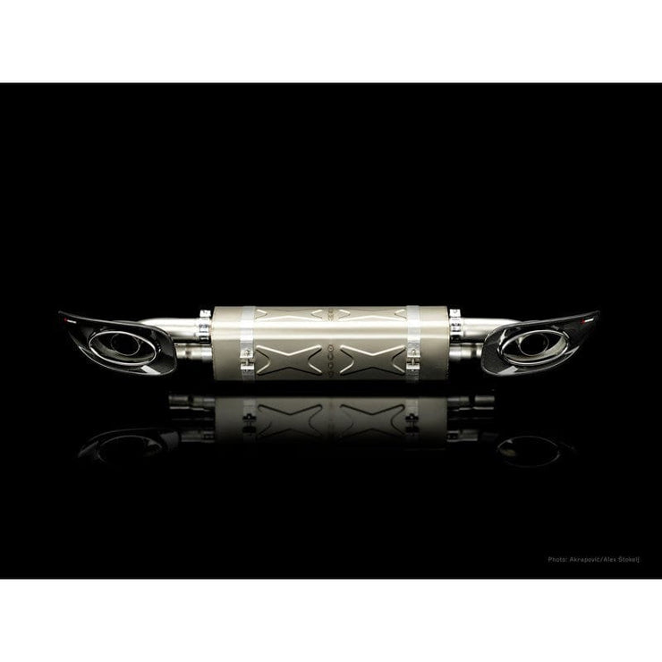 Akrapovic Porsche 911 Turbo / Turbo S (997.2) Slip-On Line (Titanium) w/ Titanium Tips