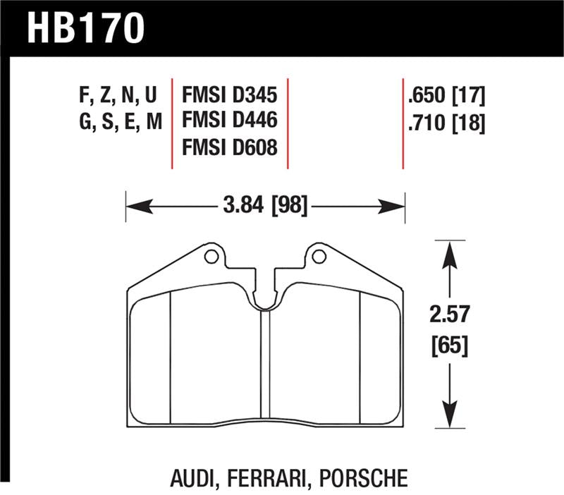 Hawk HP+ Street Brake Pads