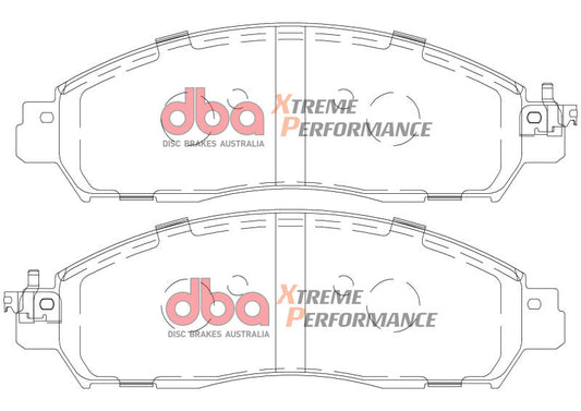DBA 2015+ Nissan Navara NP300 2.5L XP Performance Front Brake Pads