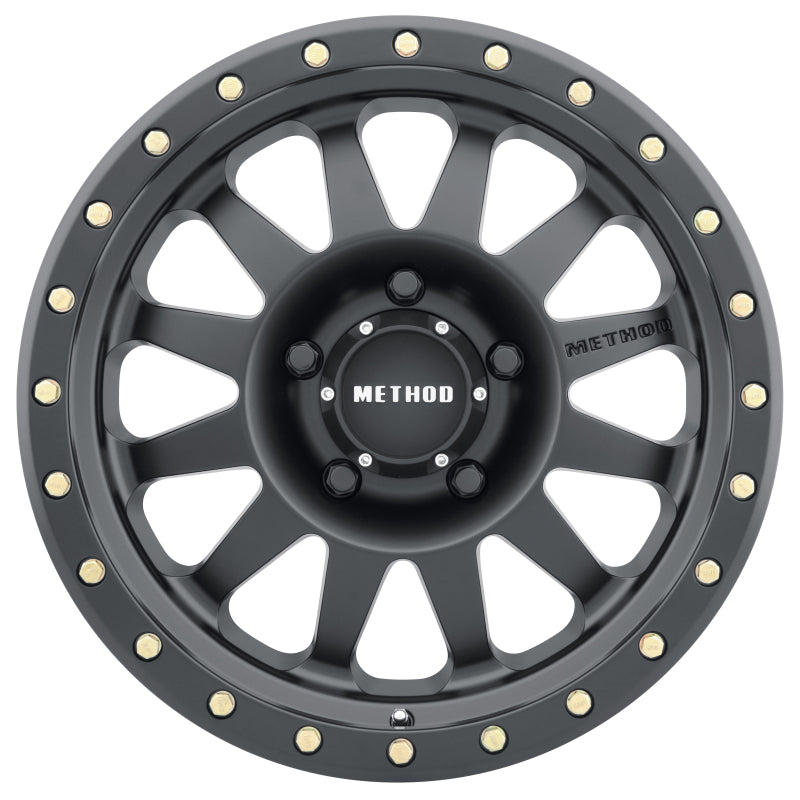 (set of 4) Method Wheels MR304 Matte Black | 15x8" -24mm | 5x5.5mm Wheel