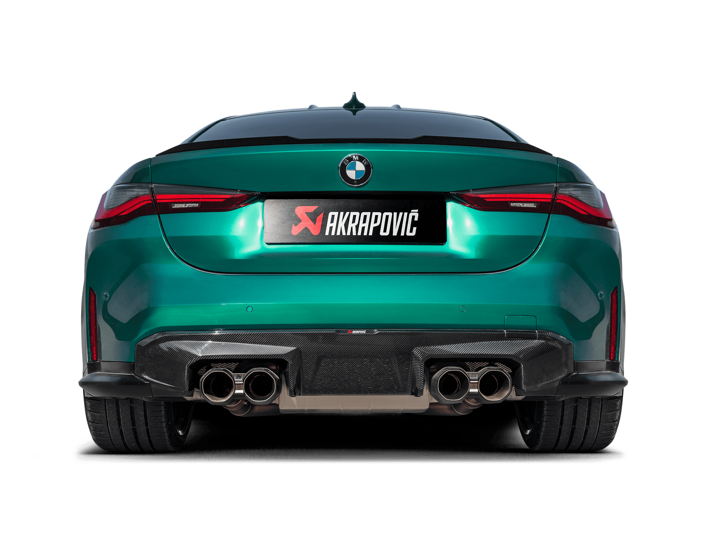 Akrapovic 2021+ BMW M3 (G80)/M4 (G82) Slip-On Line (Titanium) (Req. Tips)