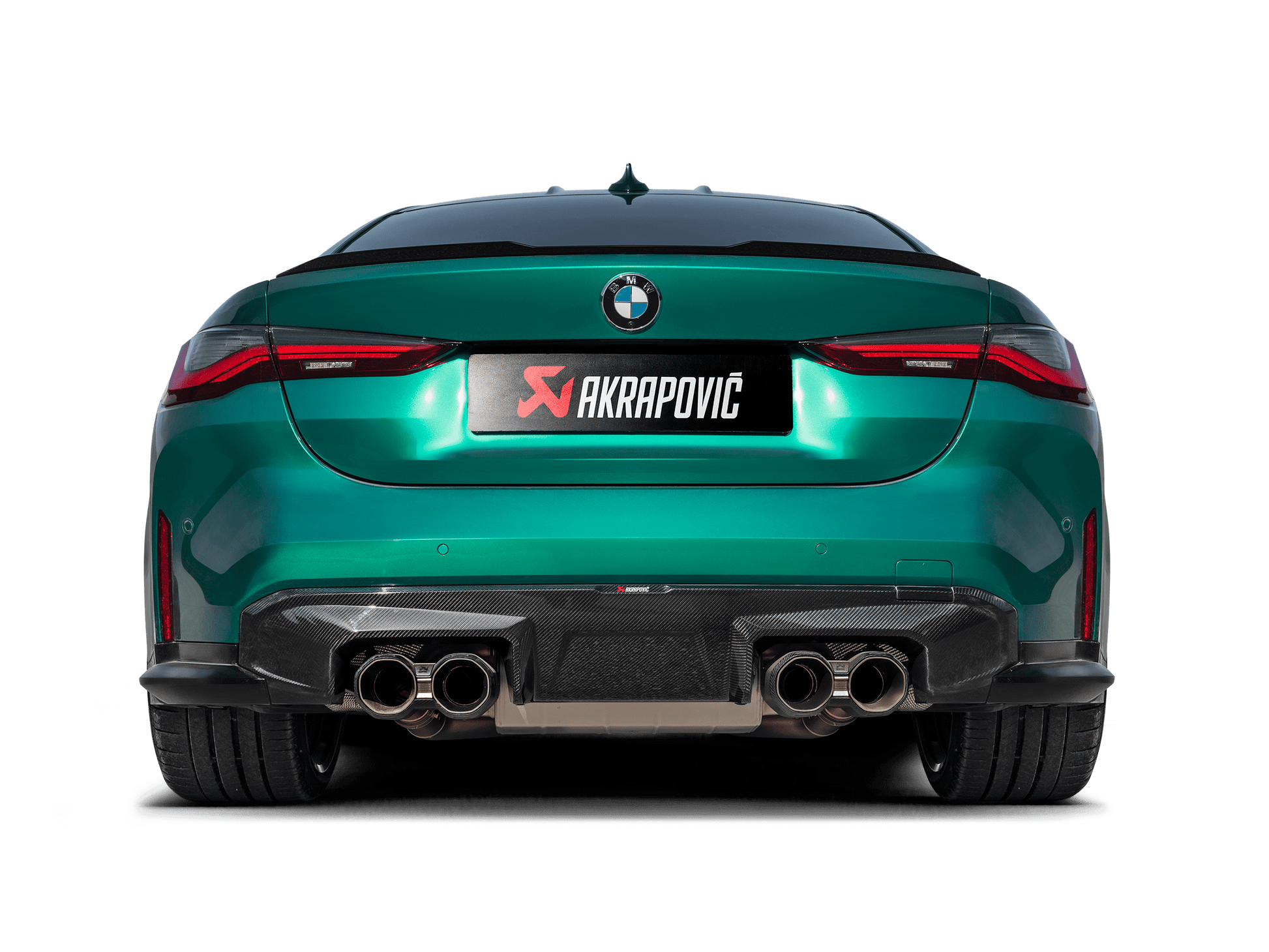 Akrapovic 2021+ BMW M3 (G80)/M4 (G82) Slip-On Line (Titanium) (Req. Tips)