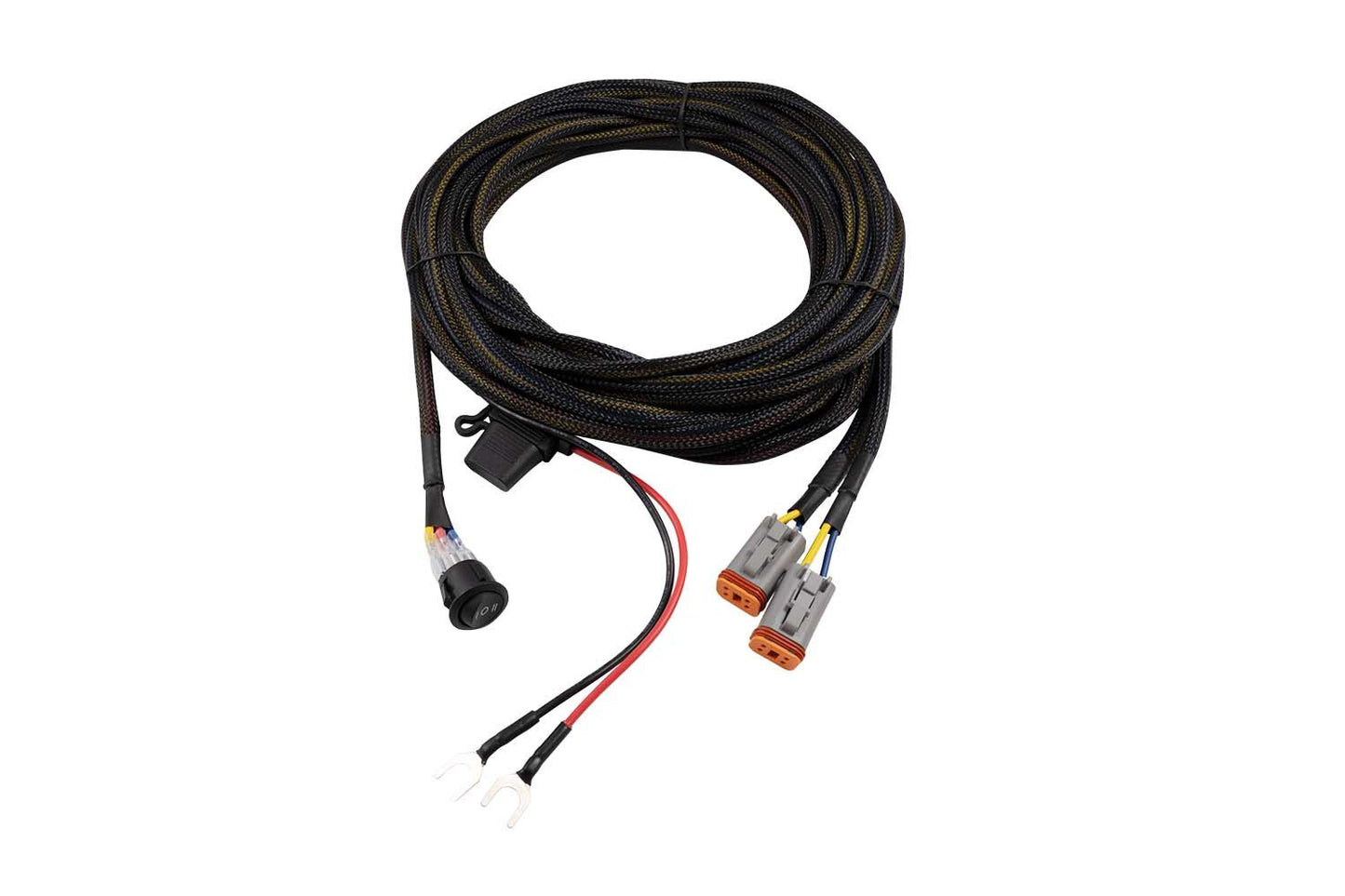Diode Dynamics Light Duty Dual Output 4-pin Wiring Harness | Universal (DD4092)