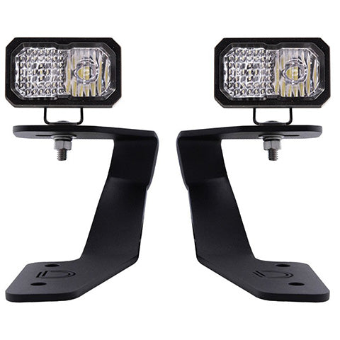 Diode Dynamics SSC2 Ditch Light Kit - Sport / Yellow | 2022+ Subaru WRX and 2018-2023 Subaru Crosstrek (DD6563)