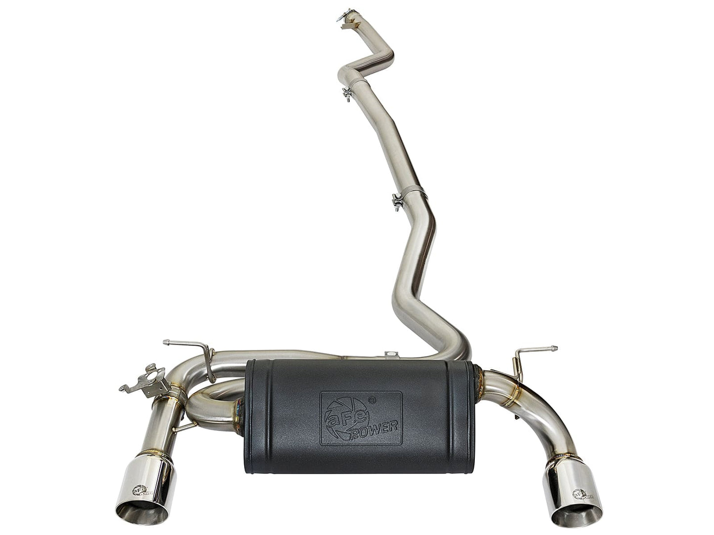 afe POWER MACH Force-Xp 304 SS Cat-Back Exhaust System - BMW 340i/340ix/ 3.0L