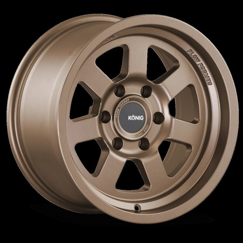 (set of 4) Konig HT2 Satin Bronze | 17x8.5" -6mm | 6x139.7mm Wheel