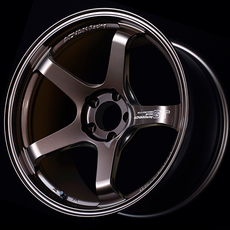 (set of 4) Advan GT Beyond Racing Copper Bronze | 19x11" +35mm | 5x112mm Wheel