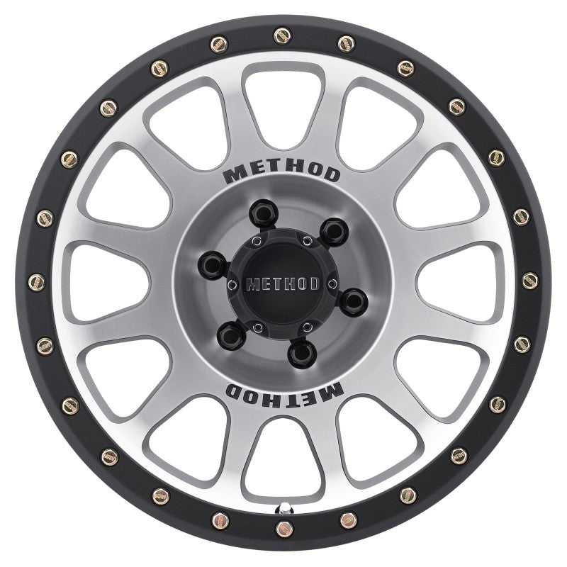 Method Wheels MR305 Machined - Matte Black Lip | 18x9" +0mm | 6x5.5mm Wheel