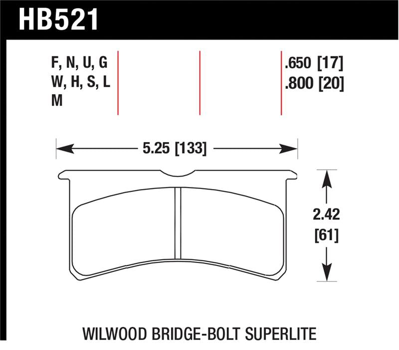 Hawk HPS Street Brake Pads