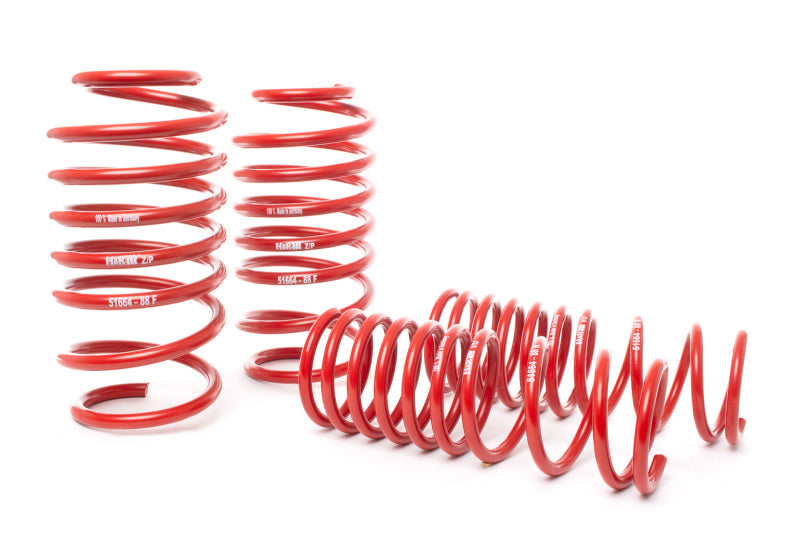 H&R 51664-88 Race Springs Kit 1.7in Front 1.6in Rear For 14-19 Ford Focus ST