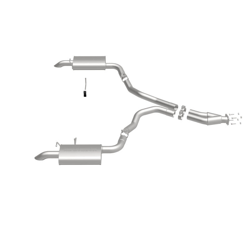 MagnaFlow 16710 Cat-Back Dual Split For 75-79 Corvette 5.7L