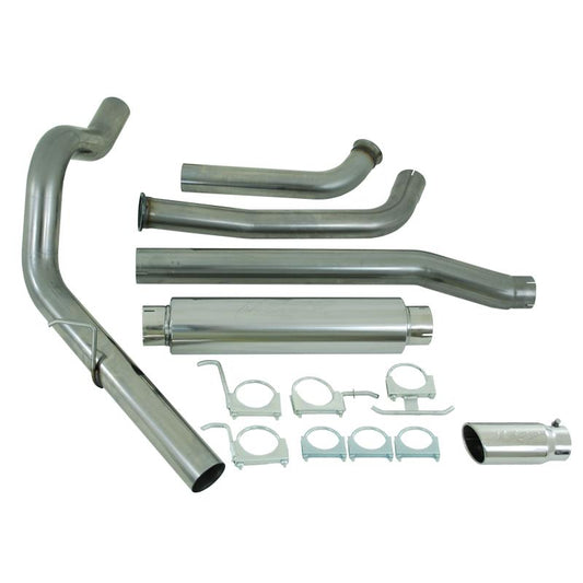 MBRP 2003-2007 Ford F-250/350 6.0L EC/CC Turbo Back Single Side (Stock Cat)