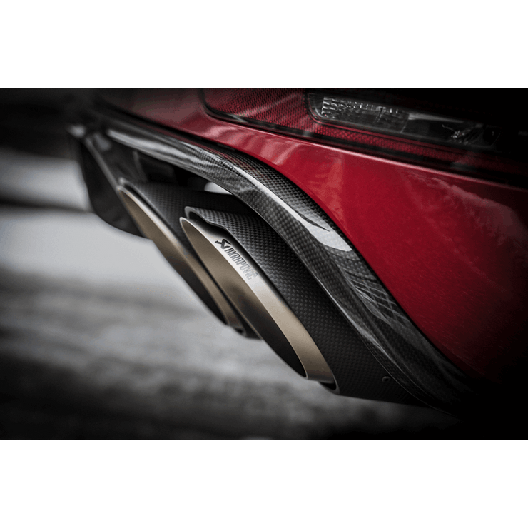 Akrapovic Porsche Macan Turbo (95B) Evolution Line Cat Back (Titanium) w/ Titanium Tips