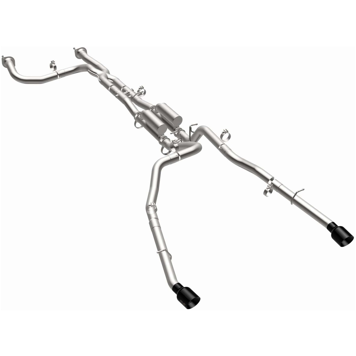 MagnaFlow 2025 Ram 1500 RHO SPEQ Series Black Chrome Cat-Back Performance Exhaust System