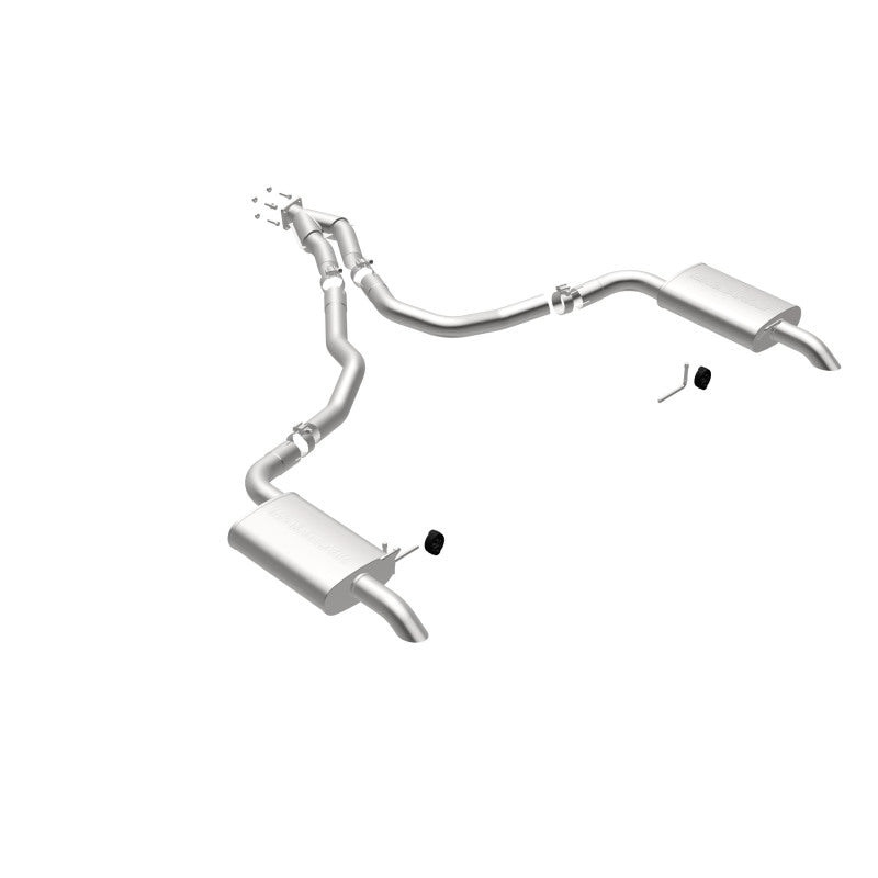 MagnaFlow 16710 Cat-Back Dual Split For 75-79 Corvette 5.7L