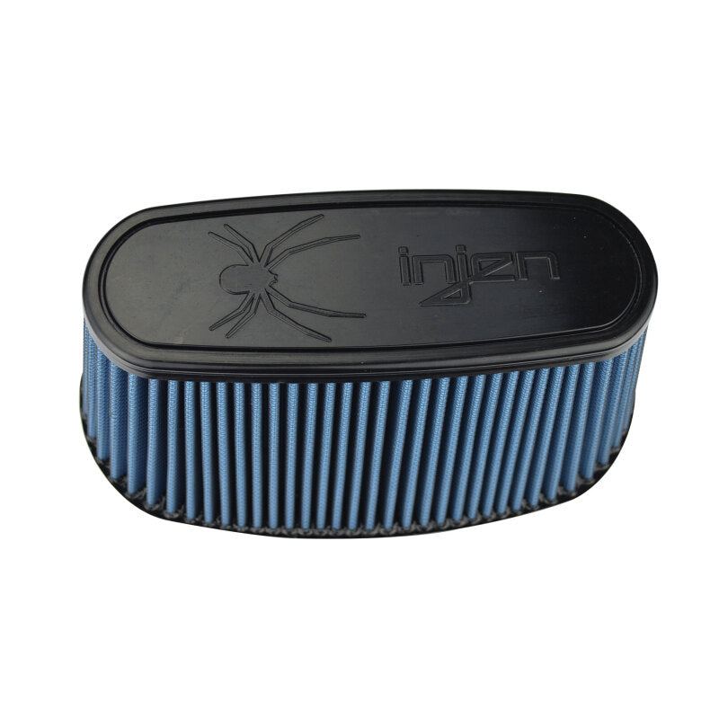 Injen SuperNano-Web 8.7x3.9in x 10.4x5.6in Dry Air Filter (X-1130-BB)