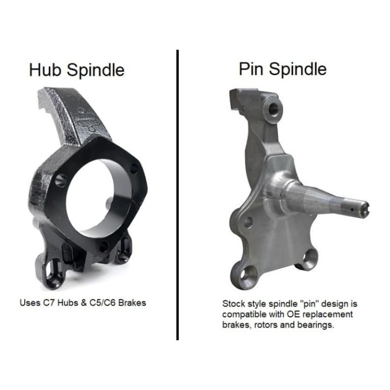 Ridetech 67-69 Chevy Camaro Front Subframe w/ Hub Spindles