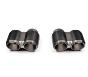 Akrapovic Octagonal Carbon Design Exhaust Tips - BMW / G8x / M2 / M3 / M4