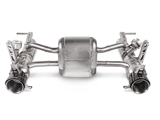 Akrapovic 16-17 Ferrari 488 GTB/488 Spyder Slip-On Line (Titanium) w/ Carbon Tips