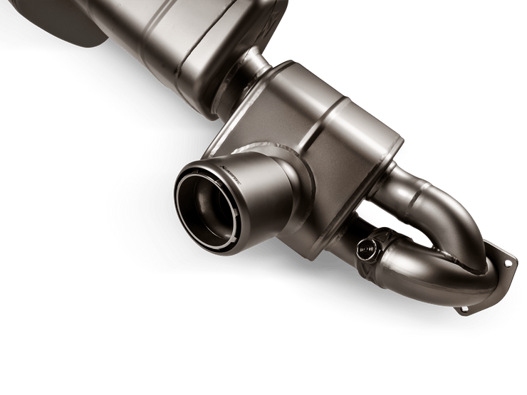 Akrapovic 2022+ Porsche 718 Cayman GT4 RS Slip-On Race Line (Titanium)