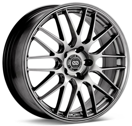 Enkei EKM3 17x7 5x114.3 38mm Offset 72.6 Bore Diameter Hyper Silver Wheel
