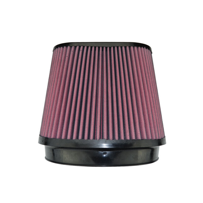 Injen 8-Layer Oiled Cotton Gauze Air Filter 8.5x9in Oval | Universal (X-1023-BR)