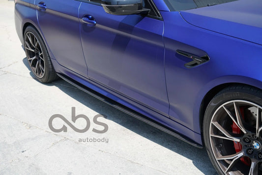 F90/G30 CARBON FIBER SIDE EXTENSIONS - ABS Auto Body