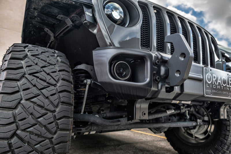 Oracle Jeep Wrangler JK/JL/JT High Performance W LED Fog Lights - Amber