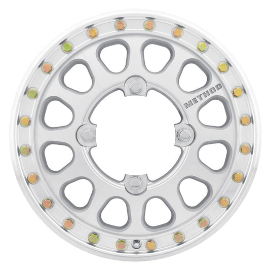 Method MR401-R UTV Beadlock 15x5 / 5+0/43mm Offset / 4x156 / 127mm CB Machined - Raw Wheel