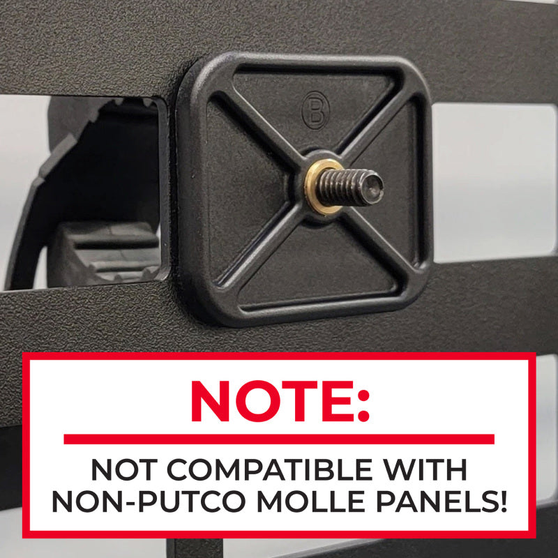 Putco 21-22 Ford F-150 Equipped with Work Surface Molle - Tailgate Panel