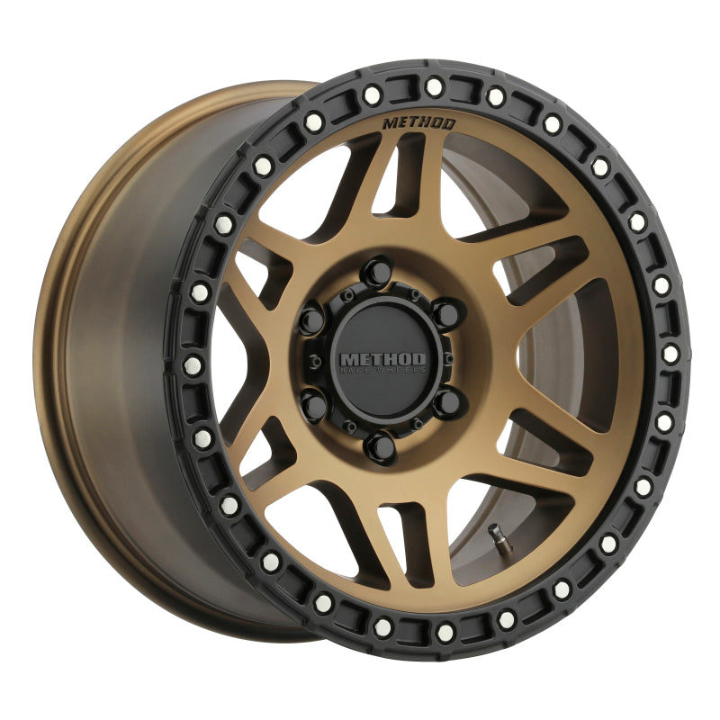 Method Wheels MR312 Bronze - Matte Black Lip | 17x8.5" +0mm | 6x135mm Wheel