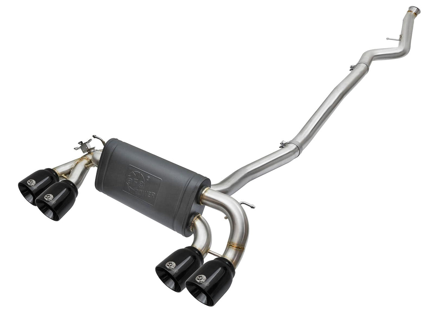 MACH Force-Xp 3 IN to 2-1/2 IN 304 Stainless Steel Cat-Back Exhaust System - BMW / F87 M2