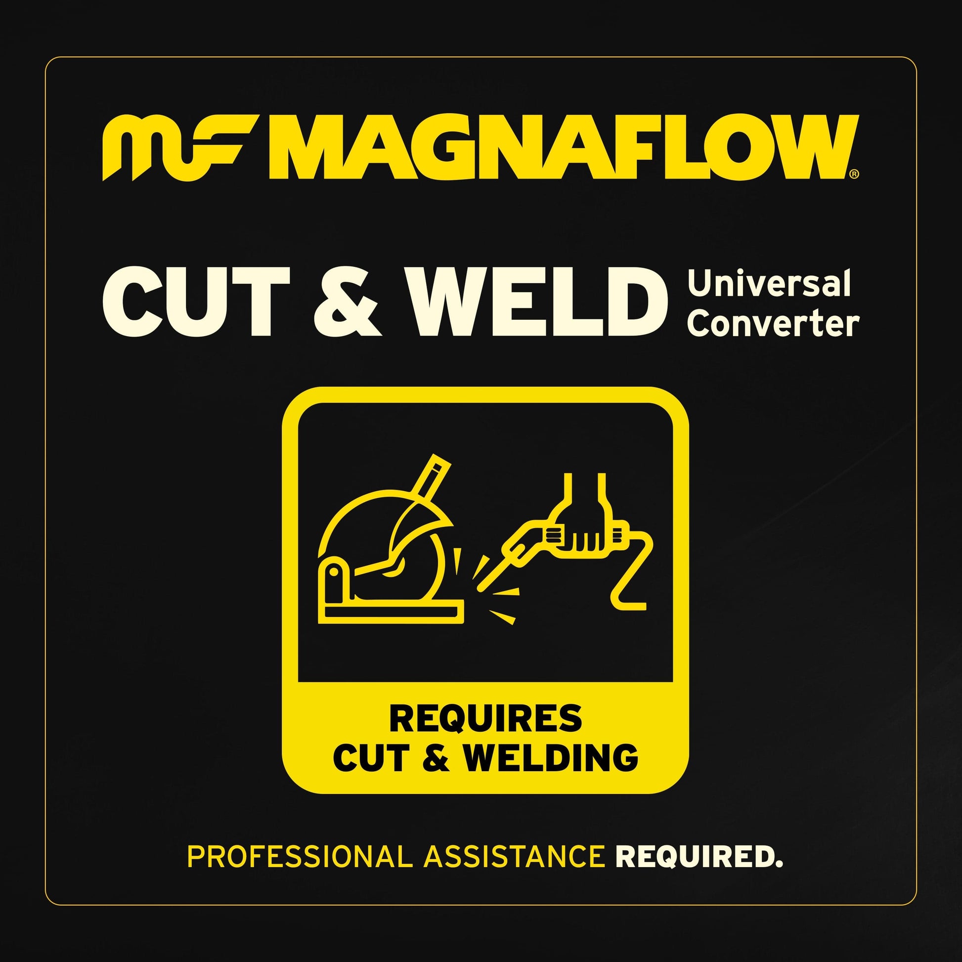 MagnaFlow Conv Universal 3 inch OBDII Rear