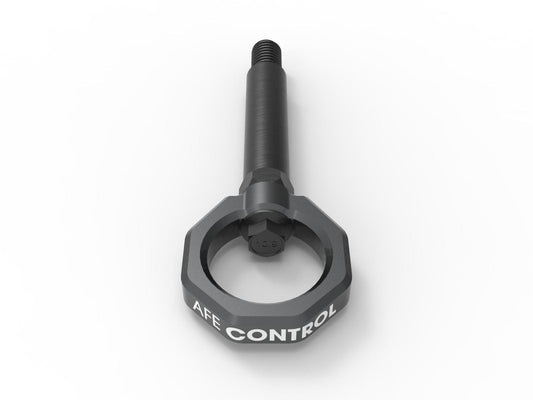 aFe Control Rear Tow Hook Grey BMW F-Chassis 2/3/4/M