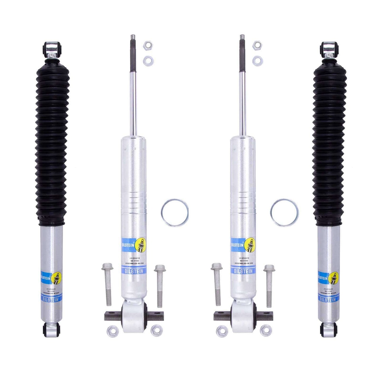 Bilstein 5100 Shocks Set w/0-2.5" lift - 2019-2023 Ford Ranger 4WD RWD