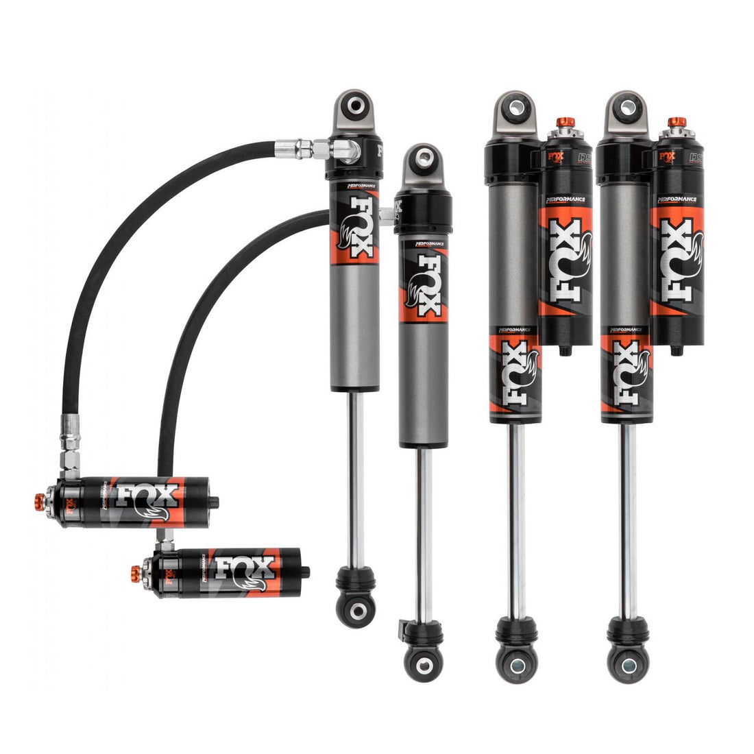 FOX 2.5 Perf Elite Adj. w/ Reservoir Shocks Set w/2-3" lift - 2020-2025 Jeep Gladiator