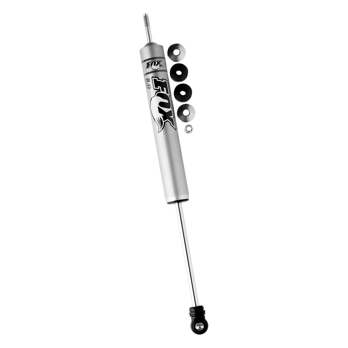 Fox 97-06 Jeep TJ 2.0 Performance Series 9.6in. Smooth Body IFP Front Shock / 3-4.5in & 2-3.5in Lift