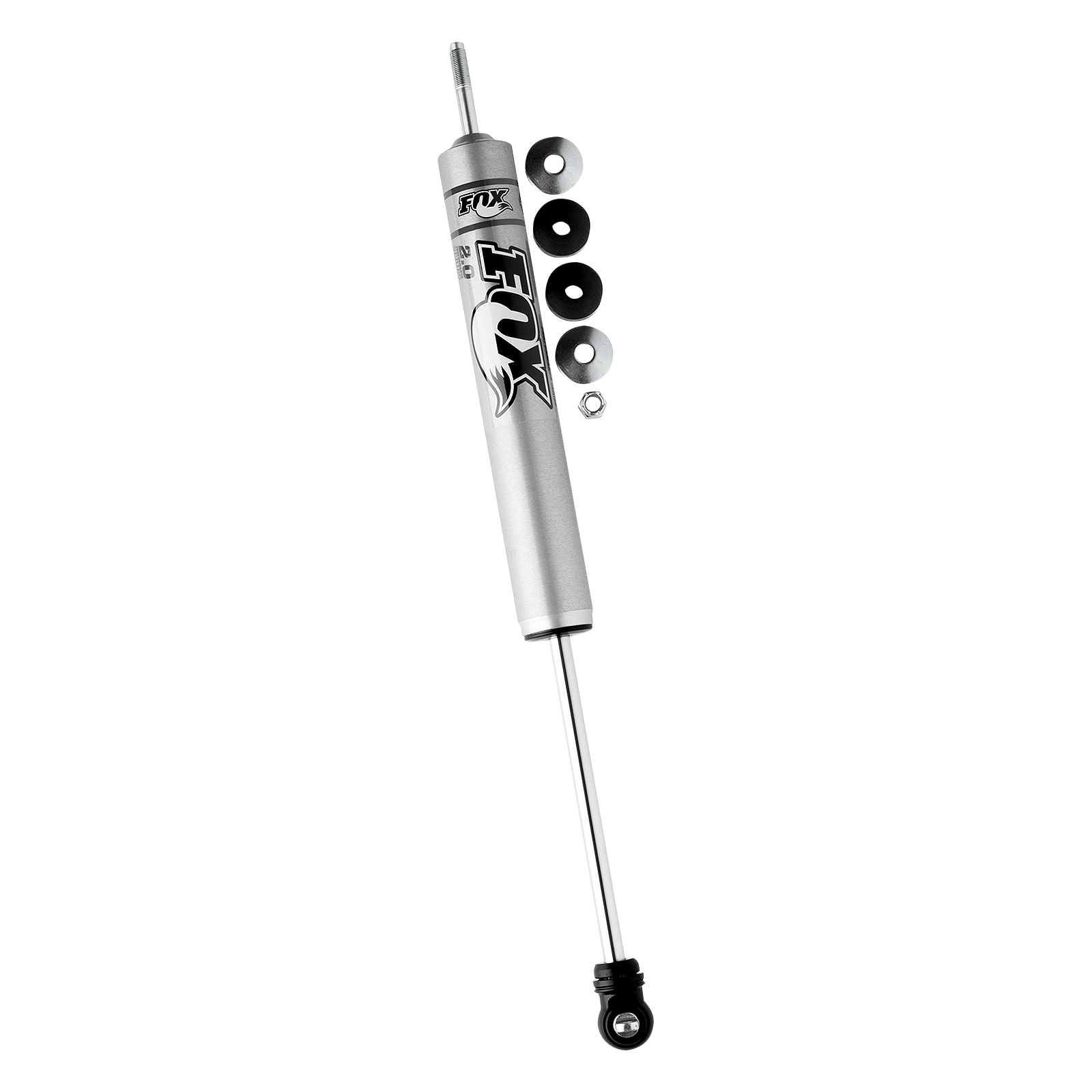 Fox 97-06 Jeep TJ 2.0 Performance Series 9.6in. Smooth Body IFP Front Shock / 3-4.5in & 2-3.5in Lift