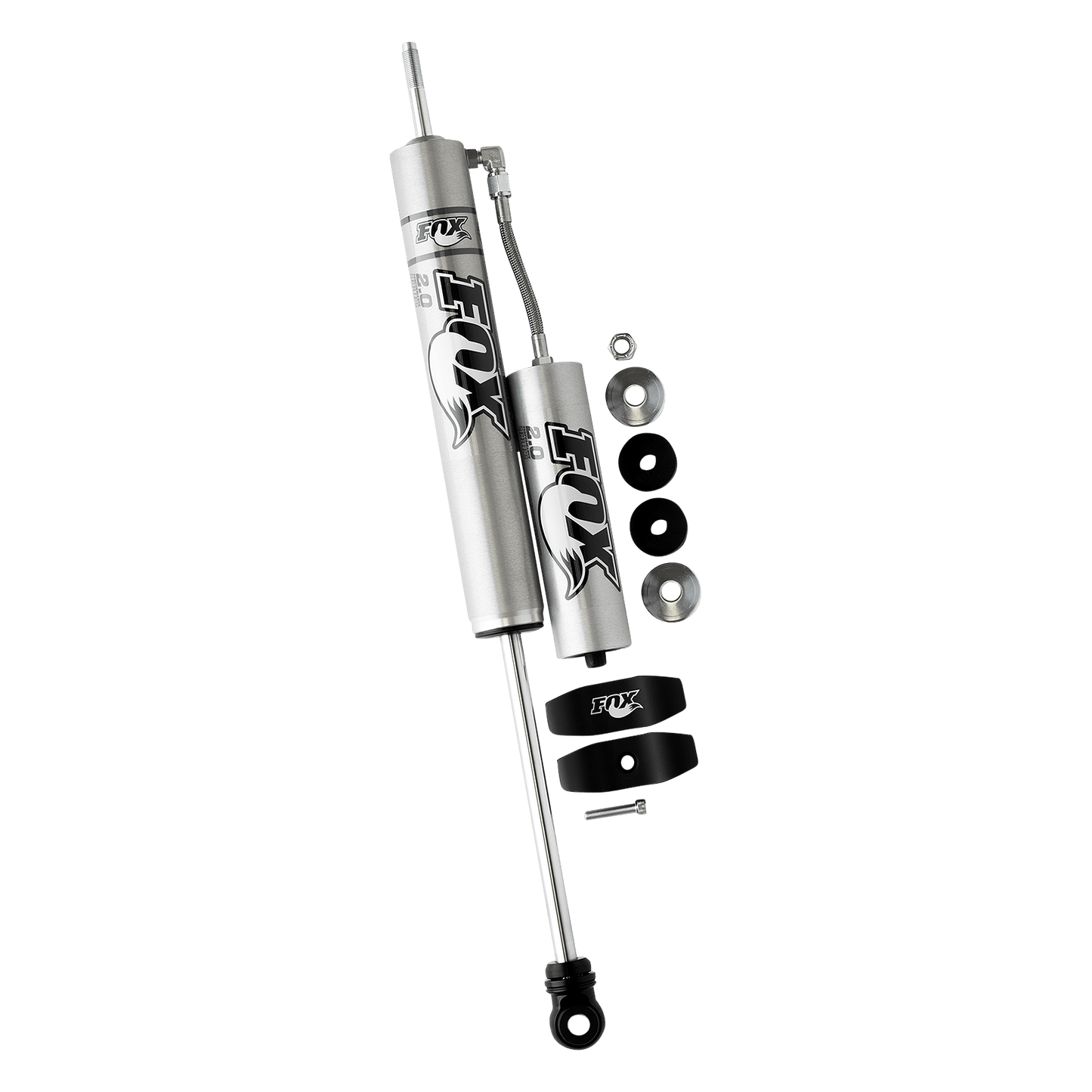 Fox 07+ Jeep JK 2.0 Performance Series 9.6in. Smooth Body Remote Res. Front Shock / 1.5-3.5in. Lift