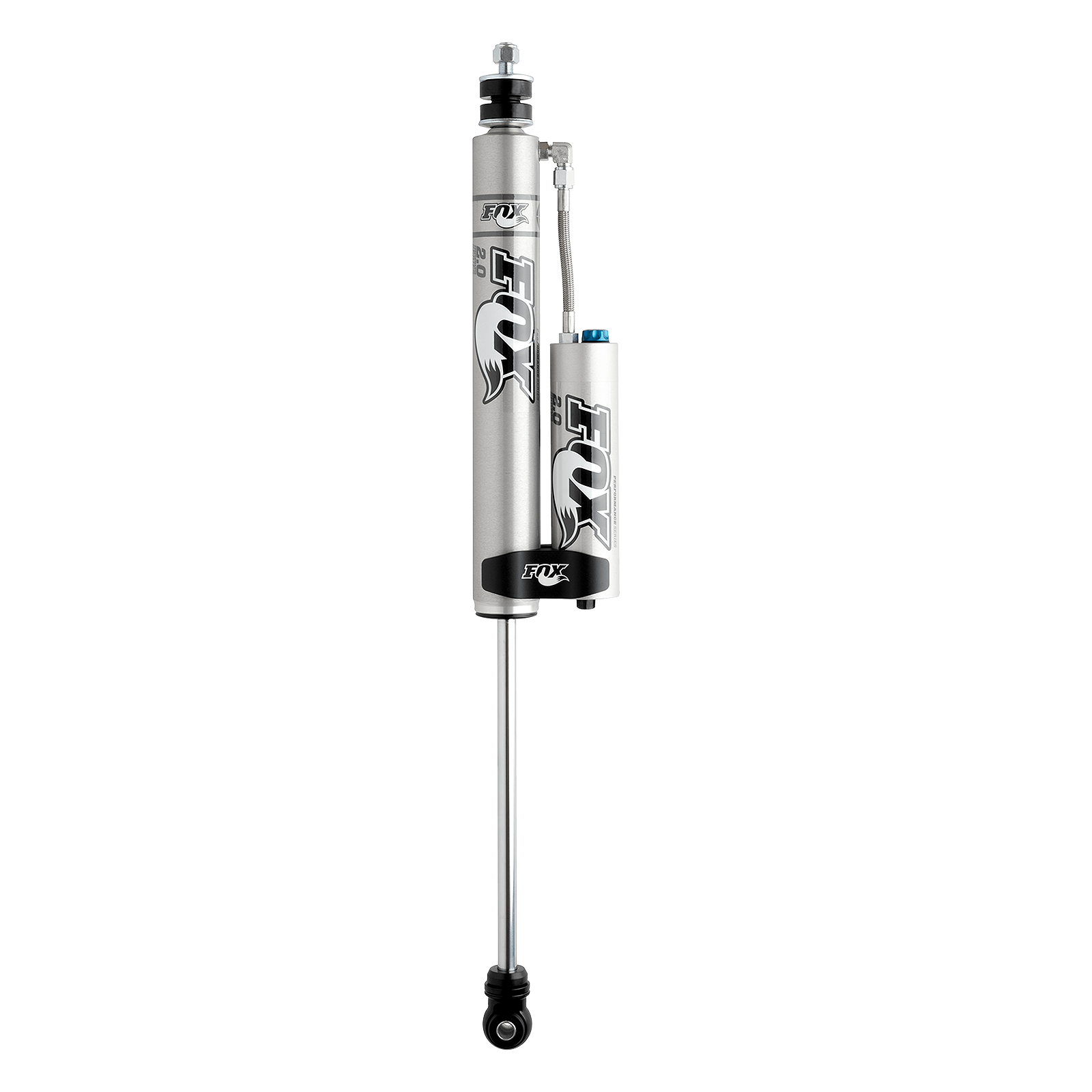 Fox 07+ Jeep JK 2.0 Factory Series 10.1in. Smooth Body R/R Front Shock w/CD Adjuster / 2.5-4in. Lift