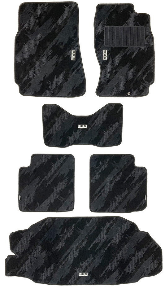 HKS FLOOR MATS BCNR33 FULL SET OCT RHD