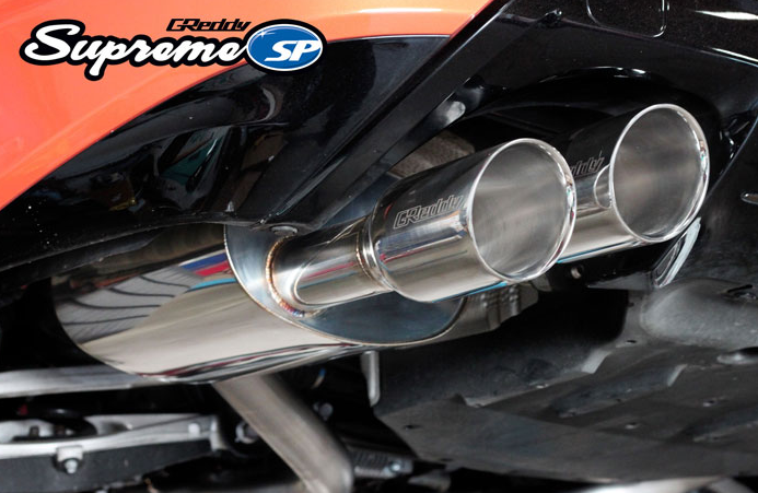 GReddy 2015+ Lexus GS-F Dual 63.5mm Supreme SP Axle-Back Exhaust w/ Quad Offset Tips