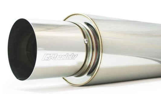 GReddy Revolution RS 2.5" Muffler w/ Removable 4.0" Tip (11001126)