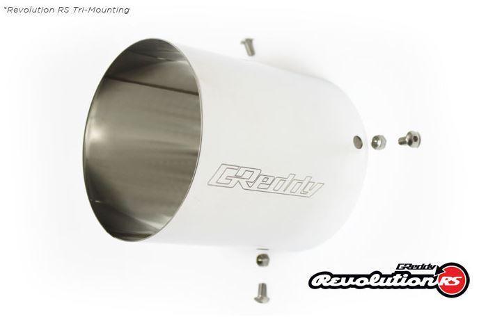 GReddy Revolution RS 3.0" Muffler w/ Removable 4.5" Tip (11001131)