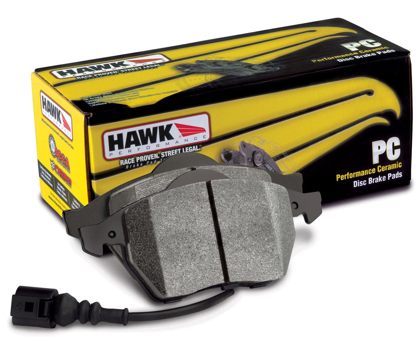 Hawk 01-06 BMW 330Ci / 01-05 330i/330Xi / 03-06 M3 Performance Ceramic Street Front Brake Pads