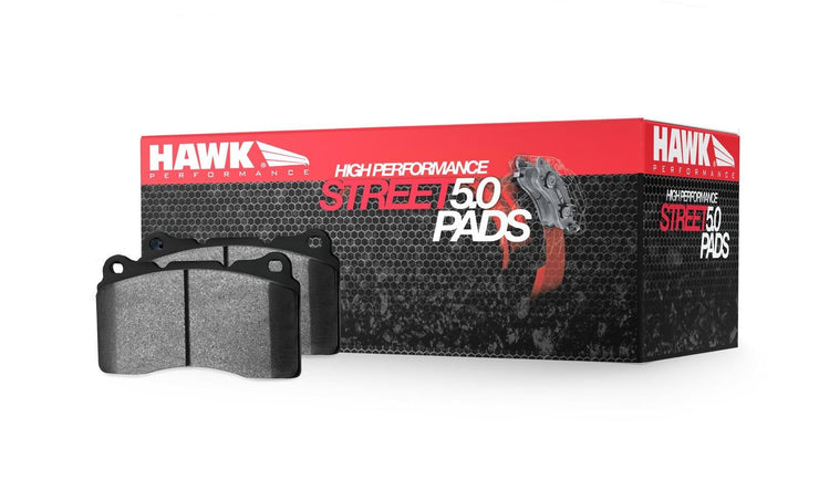 Hawk HP Street 5.0 Brake Pads - Front | 2007-2011 BMW 335i (HB551B.748)