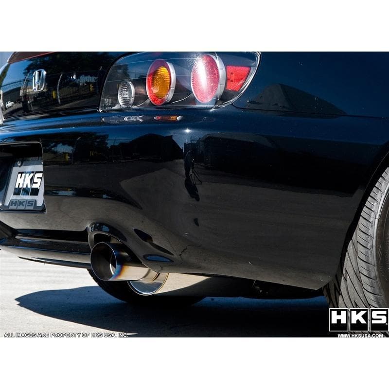 HKS 00-09 S2000 Hi Power Racing Version Exhaust w/ Ti Tip (SUS304 NO COATING)
