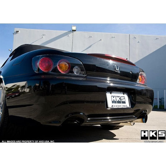 HKS 00-09 S2000 Hi Power Racing Version Exhaust w/ Ti Tip (SUS304 NO COATING)