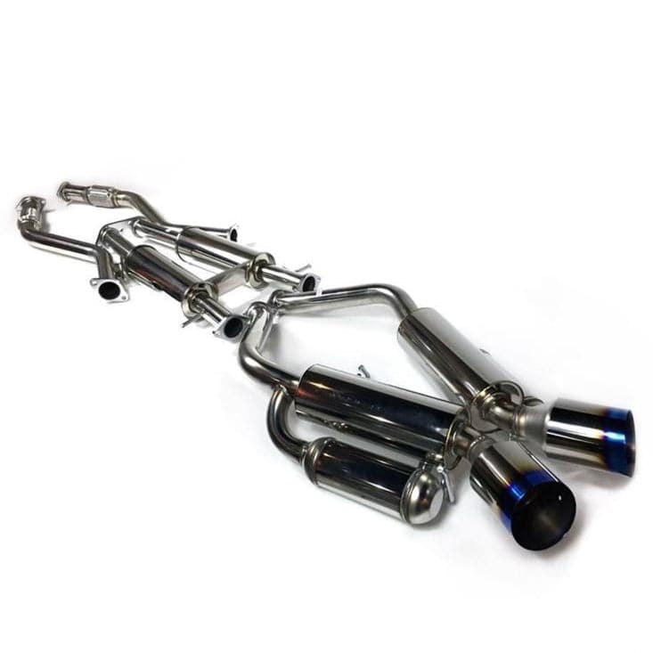 HKS 09-21 Nissan 370z Dual Hi-Power Ti. Tip Catback Exhaust (SUS304 NO COATING)